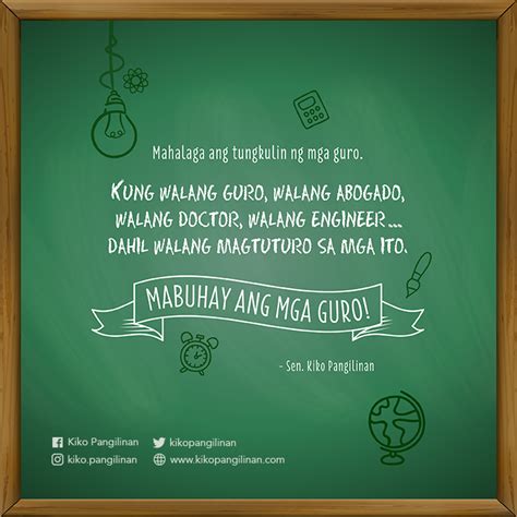 pagtutulungan quotes|9 Quotes Tungkol sa mga Guro at Pagtuturo .